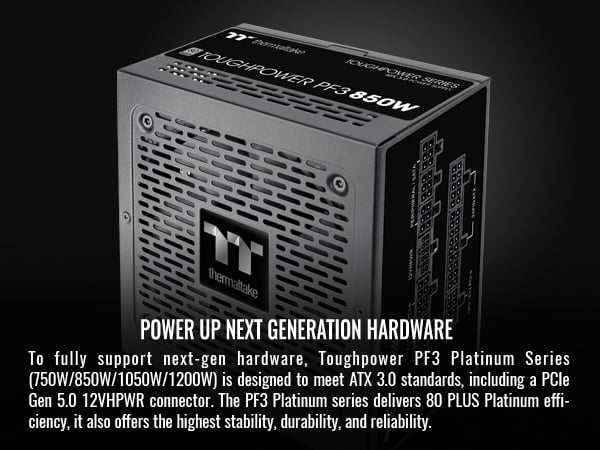 Thermaltake Toughpower PF3 850W Power Supply